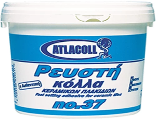 Atlacoll Νο 37 Κόλλα Πλακιδίων Λευκή 5Kg