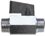 Διακοπτάκι σφαιρικό αρσενικό 1/4" σε 1/4"