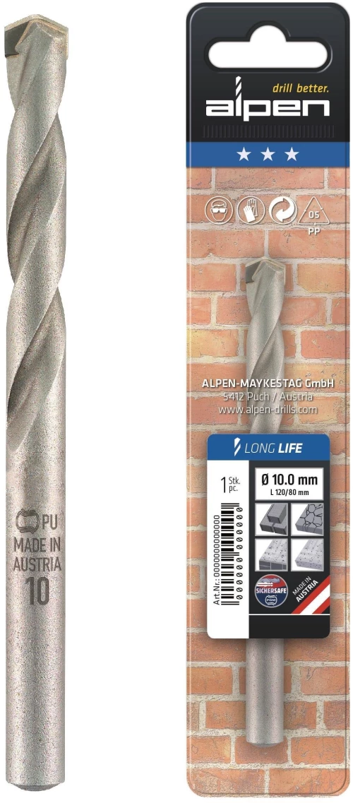 Διαμαντοτρύπανο LONG LIFE 3x60mm