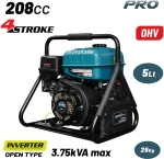 BORMANN Pro BGB4035 Γεννήτρια Βενζίνης Inverter Ανοιχτού Τύπου 3000W,208cc,1x16A