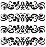 Στένσιλ Craftistico 30x30cm μοτίβο CRST3033