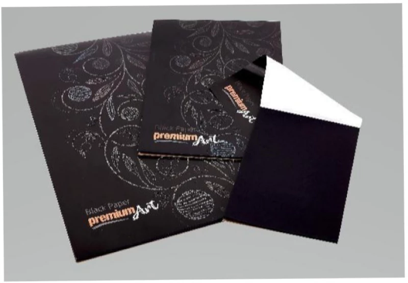 Μπλοκ σχεδίου Α3 20φυλλα Prenium ANG Black paper premart 036669