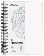 Sketchbook Ohuhu Double Sided Bleedproof Art σπιράλ 60φύλλα 216x140mm 83000-47