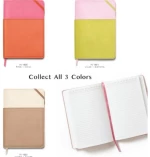 Σημειωματάριο/Journal Designworks 15x21cm Vegan Leather Pocket Lilac & Matcha
