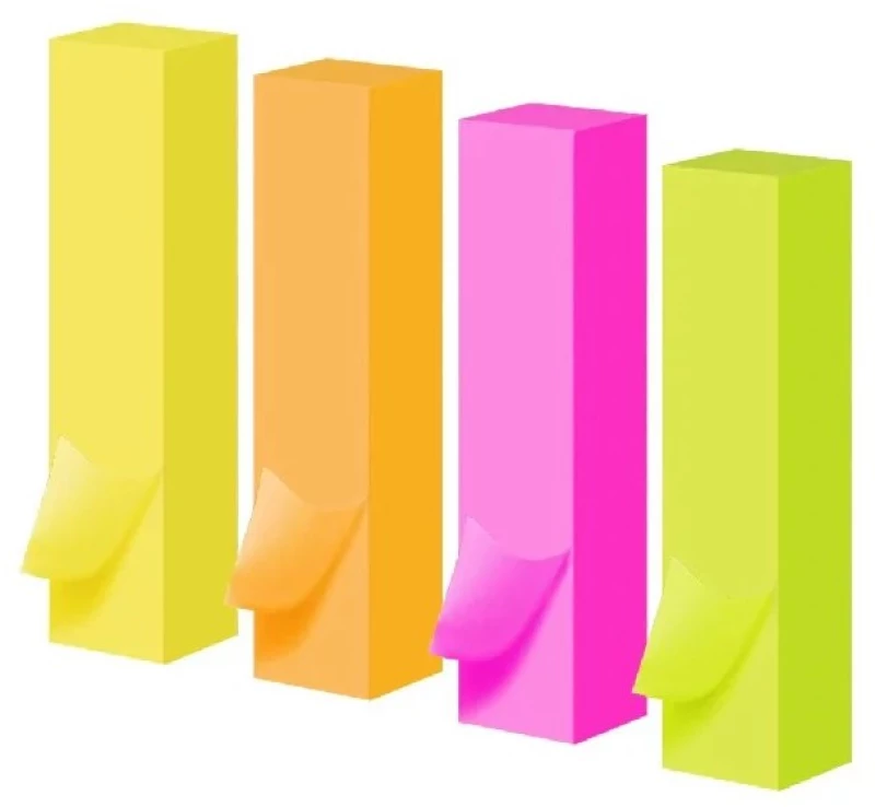 Σελιδοδείκτες Deli 4x100Φ 50x12ΜΜ ΕΑ11102 ασσορτί 231943446