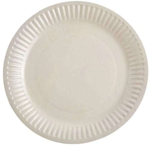 Πιάτα χάρτινα Φ18cm 10τμχ