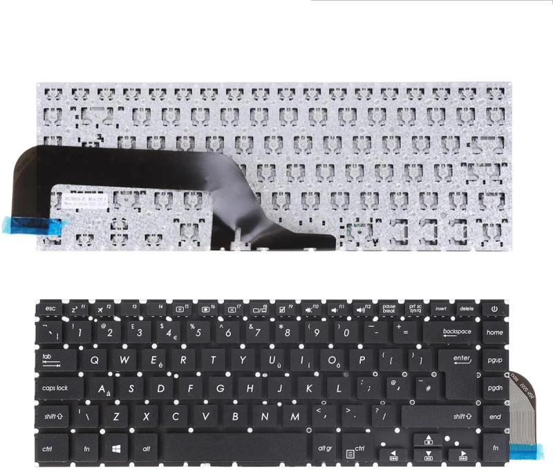 Πληκτρολόγιο Asus VivoBook 15 X505 X505BA X505BP, Μαύρο,UK