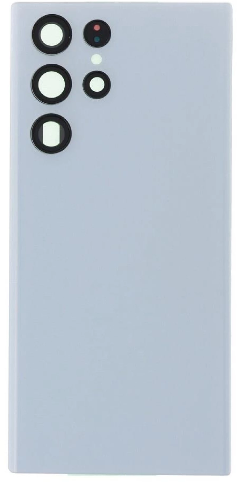 SAMSUNG S908B Galaxy S22 Ultra - Battery cover + Adhesive + Camera Lens White High Quality OEM
