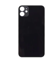 Apple iPhone 11 - Battery Cover Large Hole Black OEM with Logo