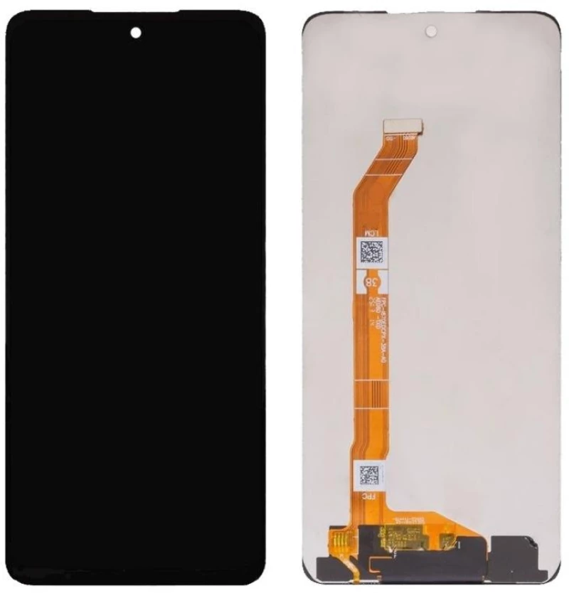 RealMe C71 - LCD Without Frame Touch Black OEM