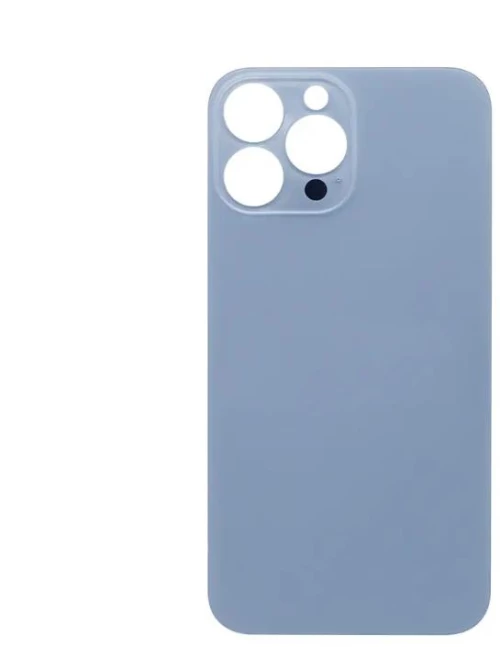 Apple iPhone 13 Pro Max - Back Glass Large Hole Sierra Blue OEM with Logo