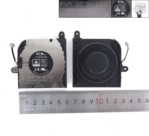 Ανεμιστηράκια για Dell Latitude 5420 5421 - CPU