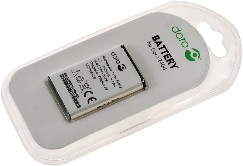 Μπαταρία κινητού τηλεφώνου Doro mobile phone Doro 1370, type DBO-1000A 3.7V 1000mAh Li-Ion (BD1370-O)