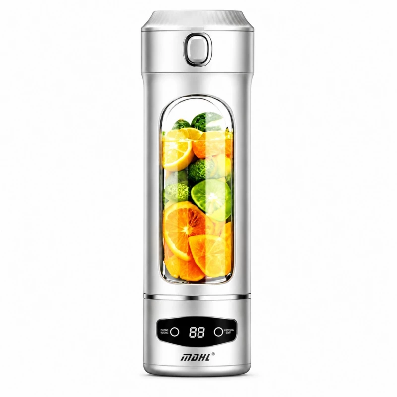 MDHL Μπλέντερ AJ-02 – Εύκολα Smoothies & Ροφήματα με Πλαστική Κανάτα 600 ml Λευκό