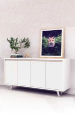 Stewehome κονσόλα σαλονιού 140x40x85 cm