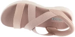 Skechers Slip-Ins: Go Walk Flex Sandal - Glimmer Up 141489-ROS