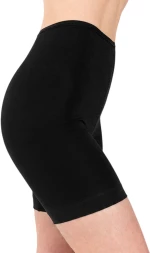 Γυναικείο βαμβακερό εσώρουχο με πόδι AA-UNDERWEAR LONG-MINI-BL - Μαύρο