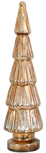 Χριστουγεννιάτικο Δεντράκι 964-225-006 12x12x47cm Gold