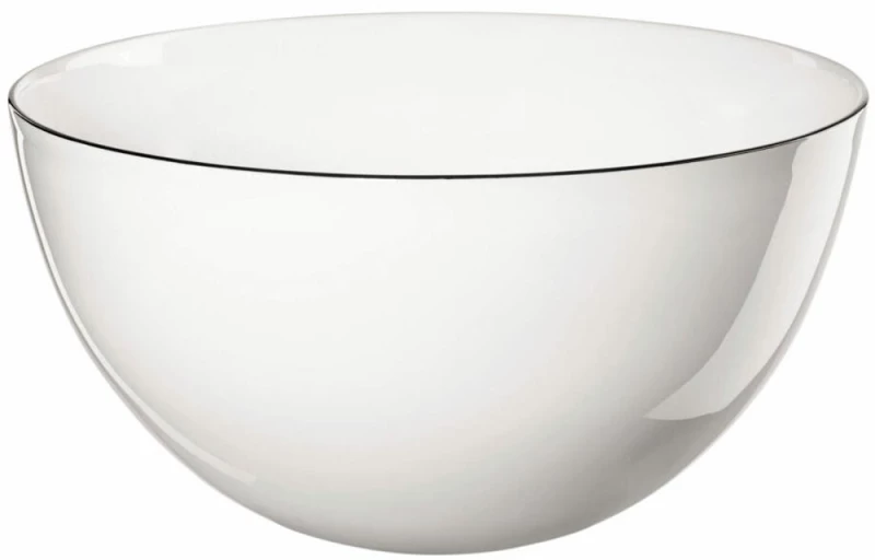 Σαλατιέρα A Table Ligne Noire 1969113 21cm White Asa Selection Medium Πορσελάνη