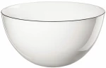 Σαλατιέρα A Table Ligne Noire 1969113 21cm White Asa Selection Medium Πορσελάνη