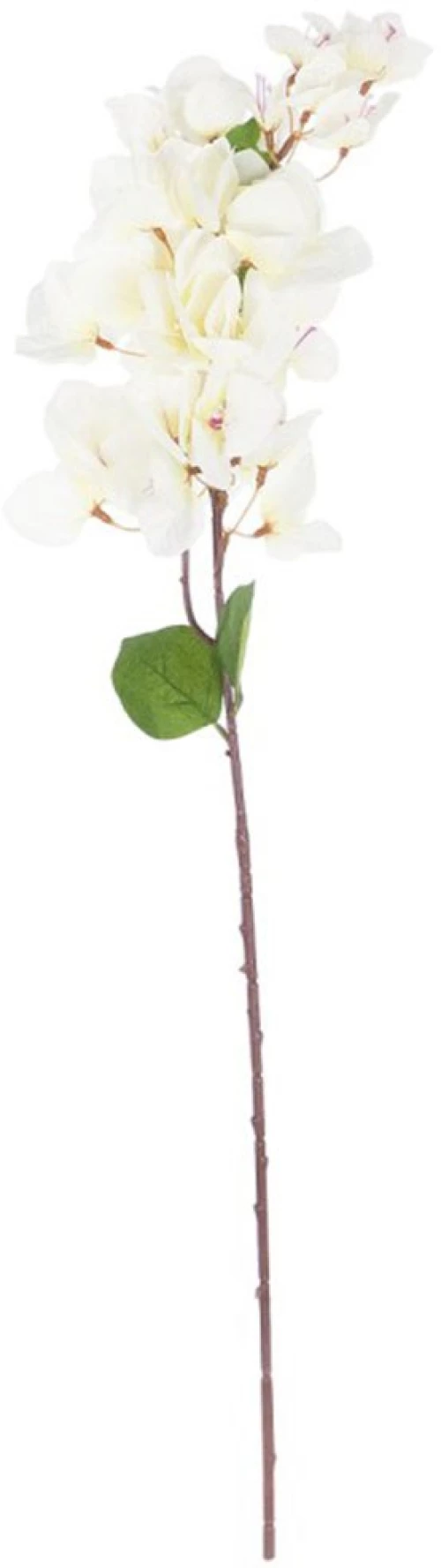 Τεχνητό Λουλούδι Bouganvillea 20659 80cm White GloboStar Πολυαιθυλένιο