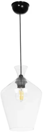Φωτιστικό Οροφής Balu 206-0040 20x20x32cm 1xE27 Clear GloboStar