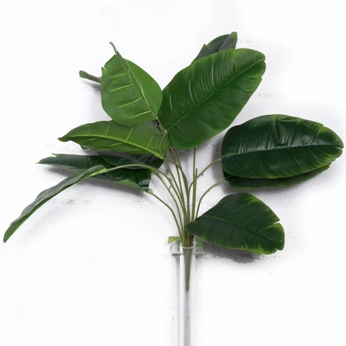 Τεχνητή Χωνευτή Μπανανιά 4102-7 65cm Green Supergreens Πλαστικό, Ύφασμα