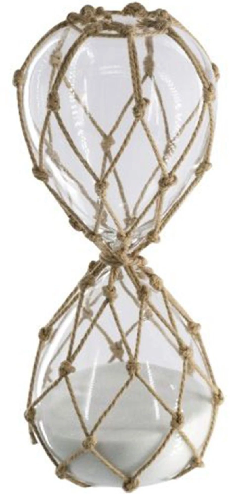 Κλεψύδρα B0005 8,6x8,6x20,8cm Natural-White Artekko Γυαλί