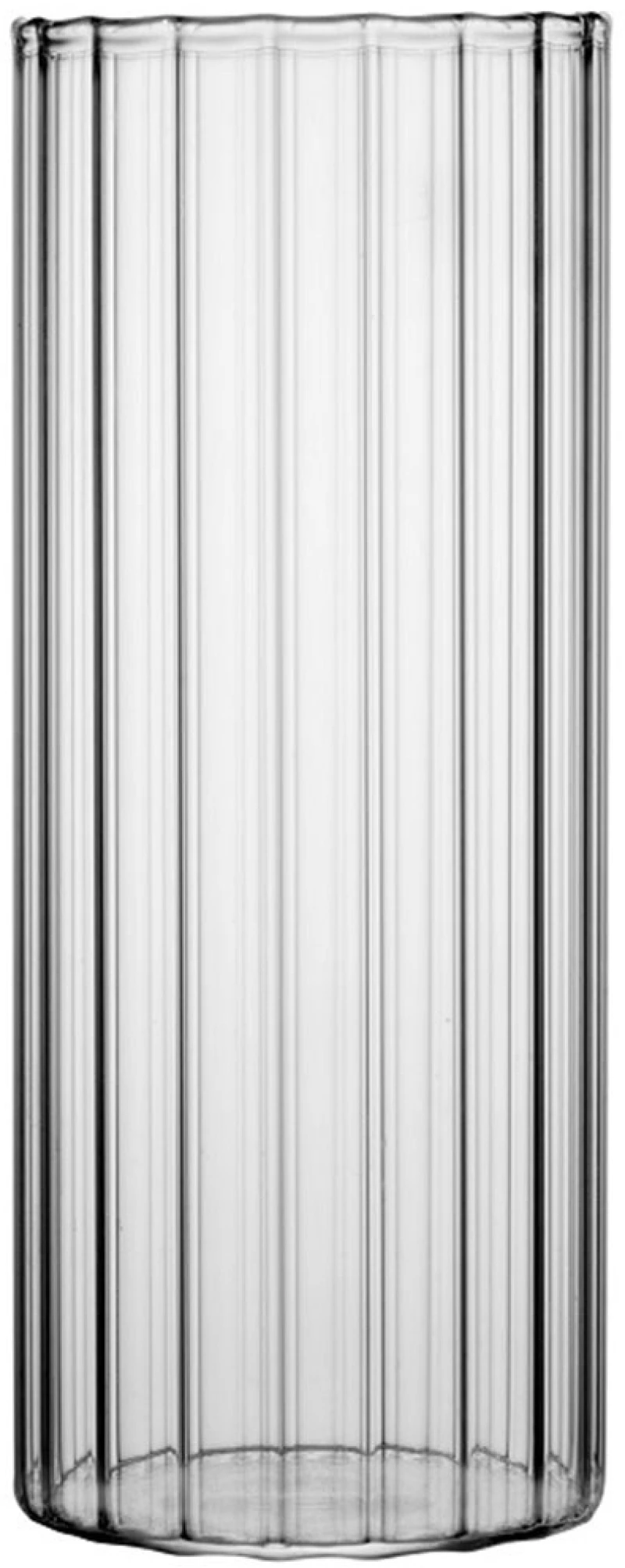 Ποτήρι Νερού Slim Optic LEG215K4 6x13cm 330ml Clear Espiel Γυαλί