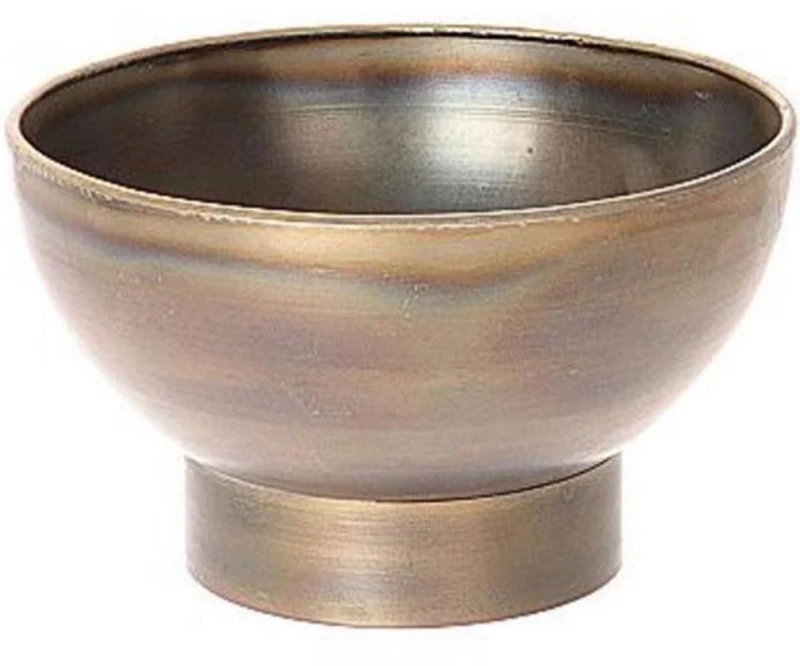 Διακοσμητικό Μπωλ 012.862359042 25x14,5cm Bronze Μέταλλο