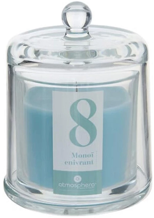 Αρωματικό Κερί Σε Δοχείο Monoi 07.214801H 10,8x14cm 240gr Clear-Ciel Κερί