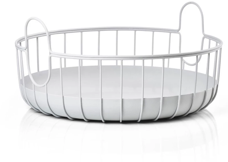 Καλάθι Μεταλλικό Inu 28684 38x18cm Soft Grey Zone Denmark Μέταλλο