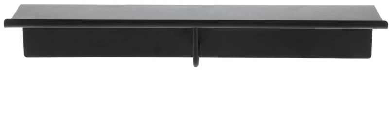 Ράφι Τοίχου Με Κρεμάστρα Ρούχων A-Coat Rack 80x21,5x14,8cm Black Zone Denmark