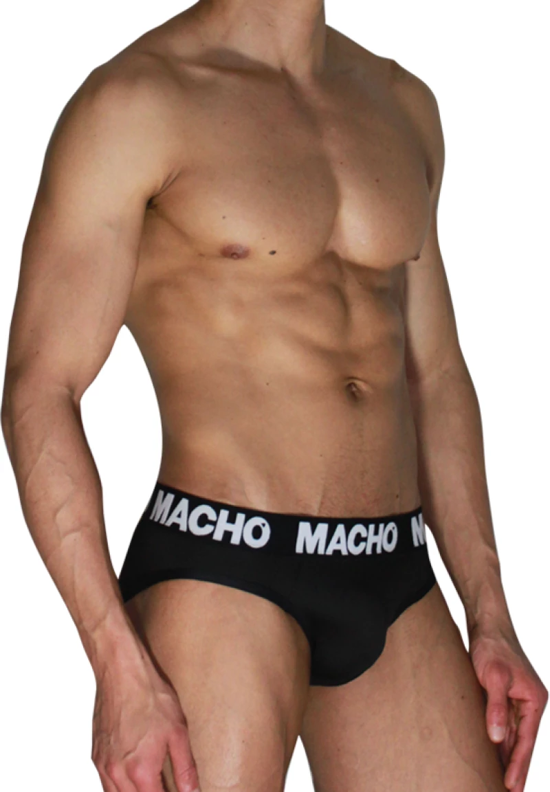 MACHO - MCH007 CLASSIC SLIP BLACK + BLACK