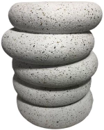 Τραπεζάκι Βοηθητικό Balance 16-0916 41x42.5x50cm Terrazzo