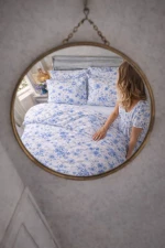 Stewehome Σετ παπλωματοθήκης διπλού κρεβατιού με σεντόνι και 2 μαξιλαροθήκες