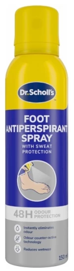 SCHOLL Expertcare Deodorante Piedi,Αποσμητικό Σπρέι Ποδιών -150ml