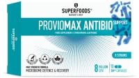 SUPERFOODS Proviomax Antibio Support, Συμπλήρωμα με Προβιοτικά & Πρεβιοτικά -10caps