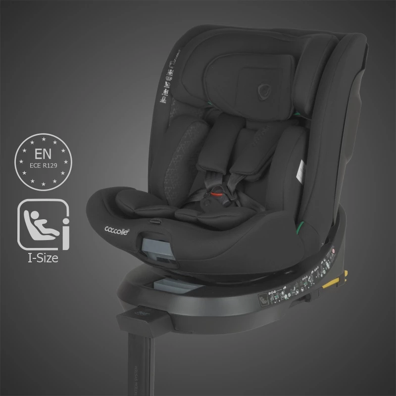 Coccolle Κάθισμα Αυτοκινήτου iSize 40-150cm Ario Midnight Black 326098060