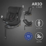 Coccolle Κάθισμα Αυτοκινήτου iSize 40-150cm Ario Midnight Black 326098060