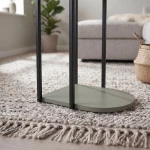Τραπεζάκι βοηθητικό Roya Megapap χρώμα ash green 41,5x32x56εκ.