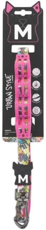 M-Pets Urban Style Λουρί Σκύλου Graffiti Shock Absorber Large 2.5x120cm
