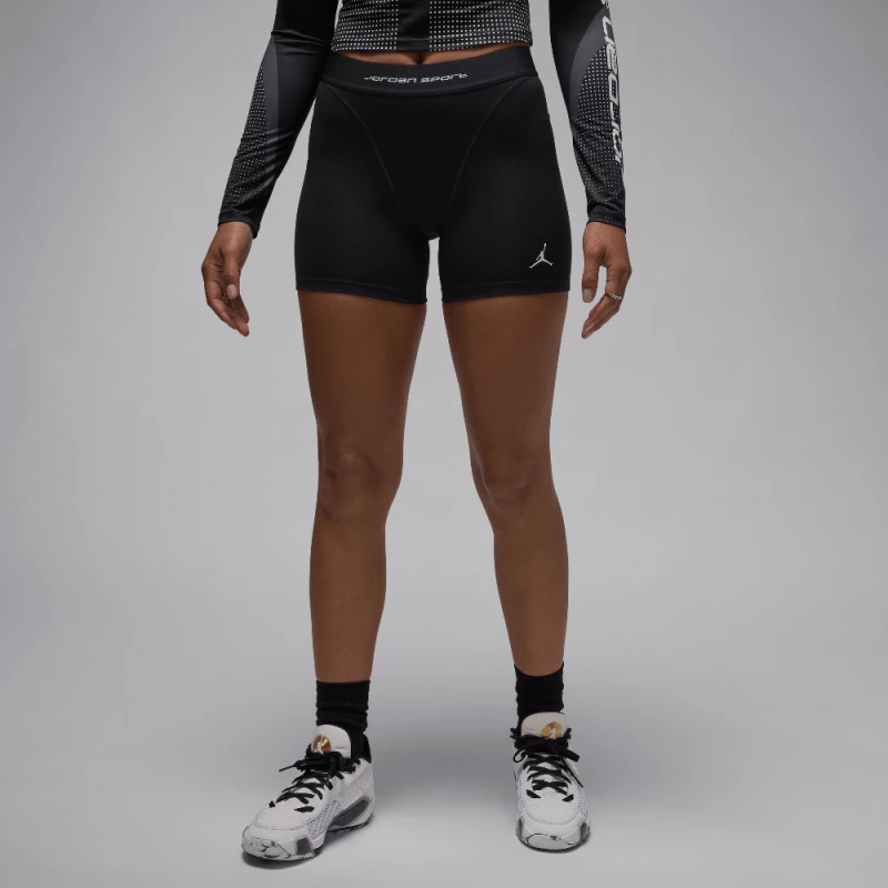 Jordan Sport Leak Protection: Period Women's Shorts Black/White