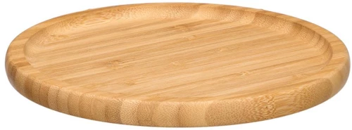 Πιάτο στρογγυλό bamboo φυσικό Φ20cm