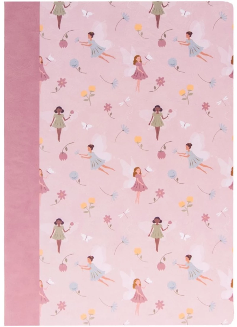 Τετράδιο Καρφίτσα B'LOG Fairies Rose A4 48 φύλλων Ancor  AN128611