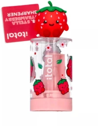 Ξύστρα Fancy i-Total Βαρελάκι Διάφανο Stella Strawberry XL2687F