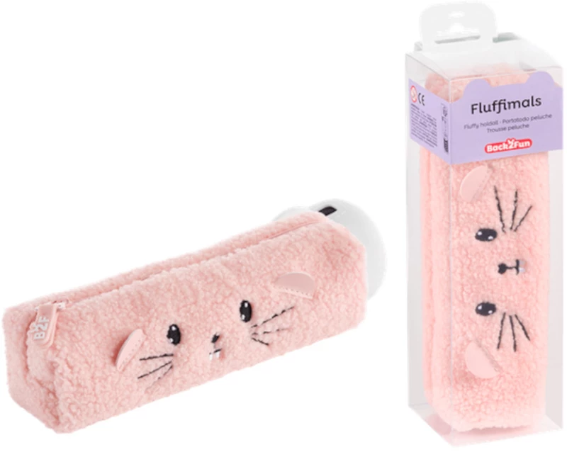 Παιδική Κασετίνα Miquelrius 6x22.5cm Fluffy Friends Mouse Pink MR19832