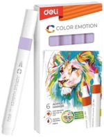 Ακρυλικός Μαρκαδόρος Σχεδίου Deli Color Emotion Lavender EC193A-149