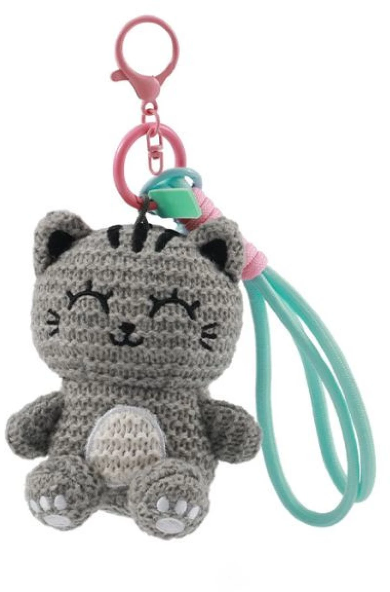 Μπρελόκ i-Total Crocket Grey Cat XL3445
