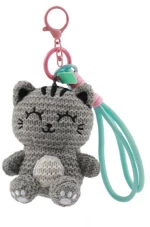 Μπρελόκ i-Total Crocket Grey Cat XL3445